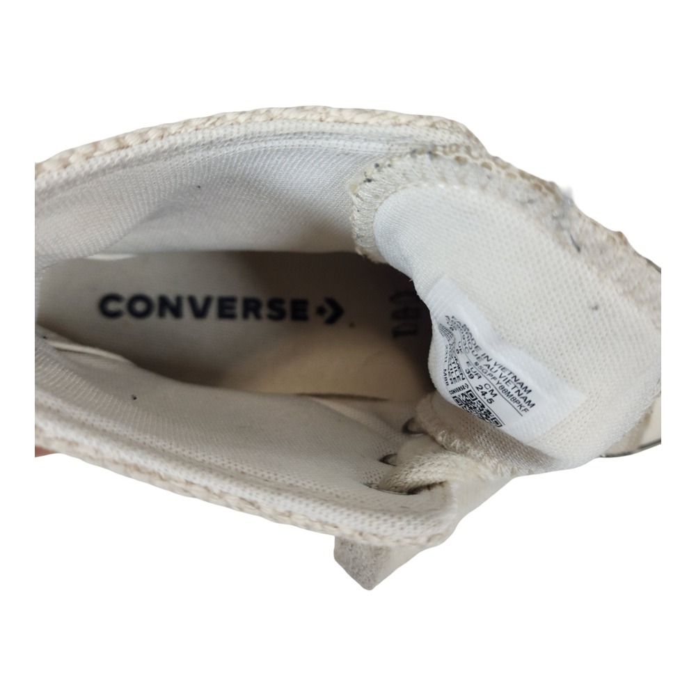Converse Chuck Taylor All Star Lift High Platform Egret Cream A09093C Womens 8 - Picture 15 of 16